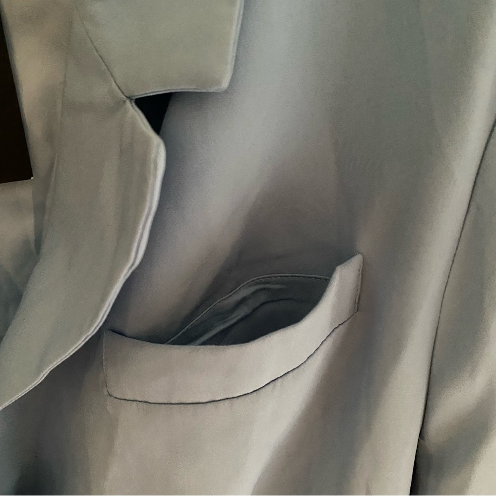 Boohoo Blue Oversized Blazer NWT - Picture 8 of 15